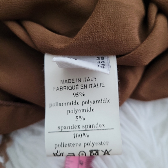 ottod'ame brown sequin tshirt dress size 10 - Picture 9 of 9